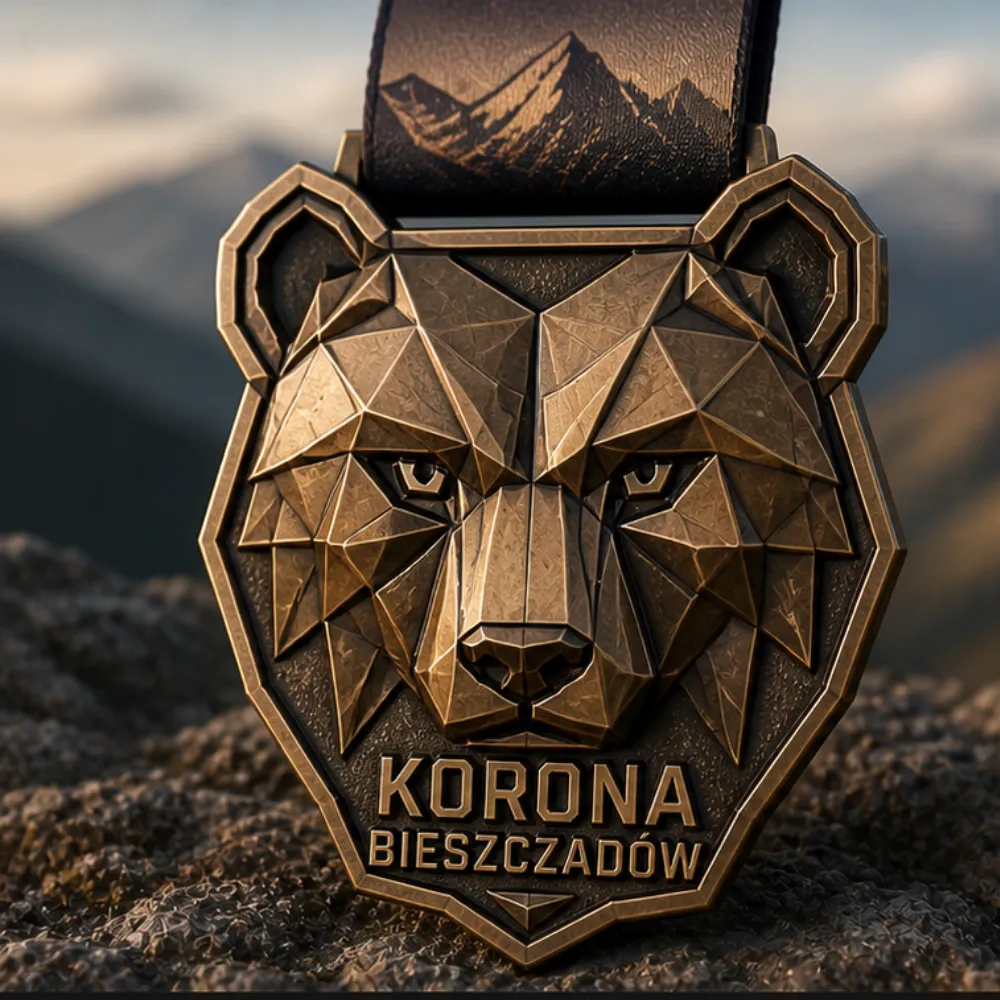 Medal Wielkiej Korony Sudetów — konturowy orzeł